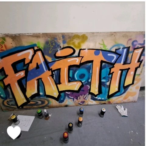 FAITH · 立體字體